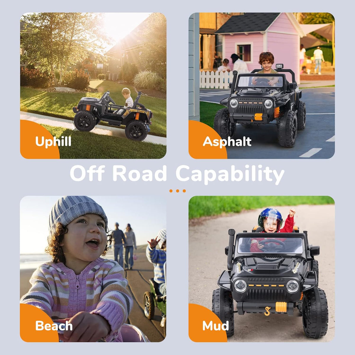 12V Electric Ride On Truck with Parental Remote Control S74869