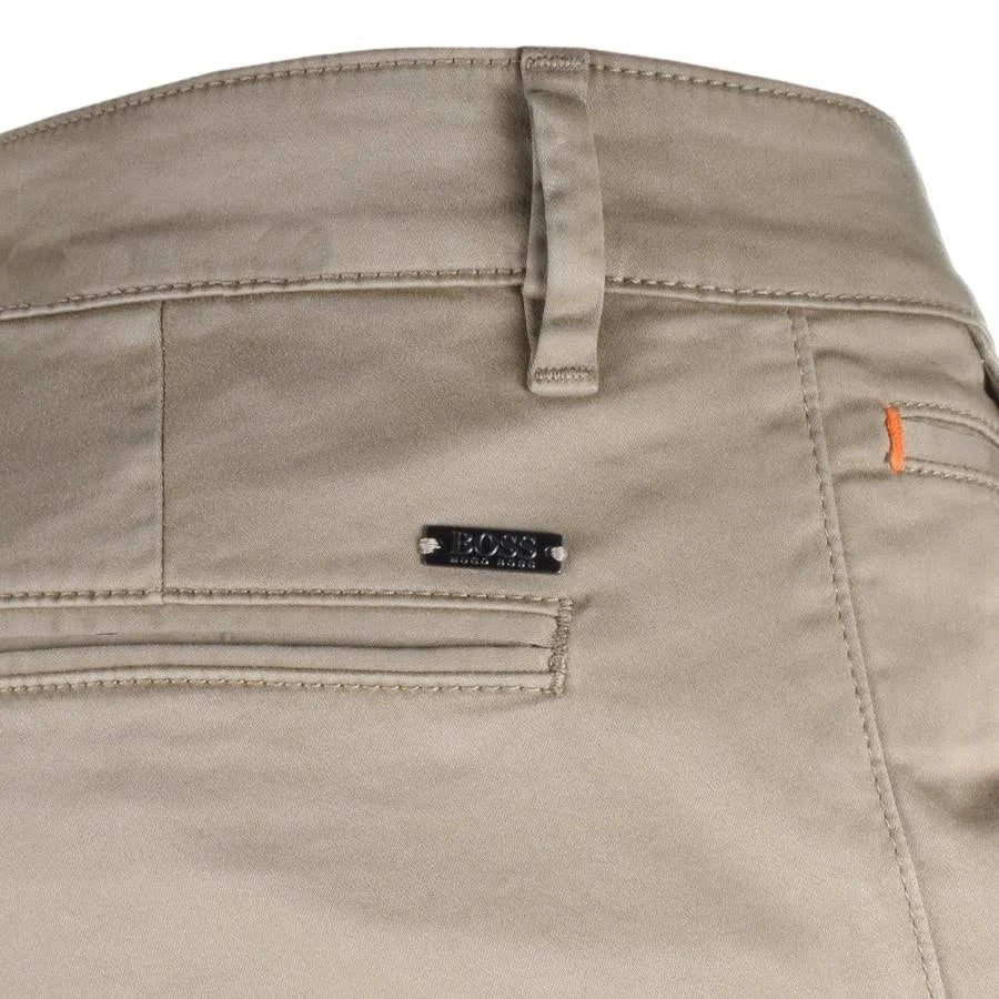 Brown Slim Chinos S23978