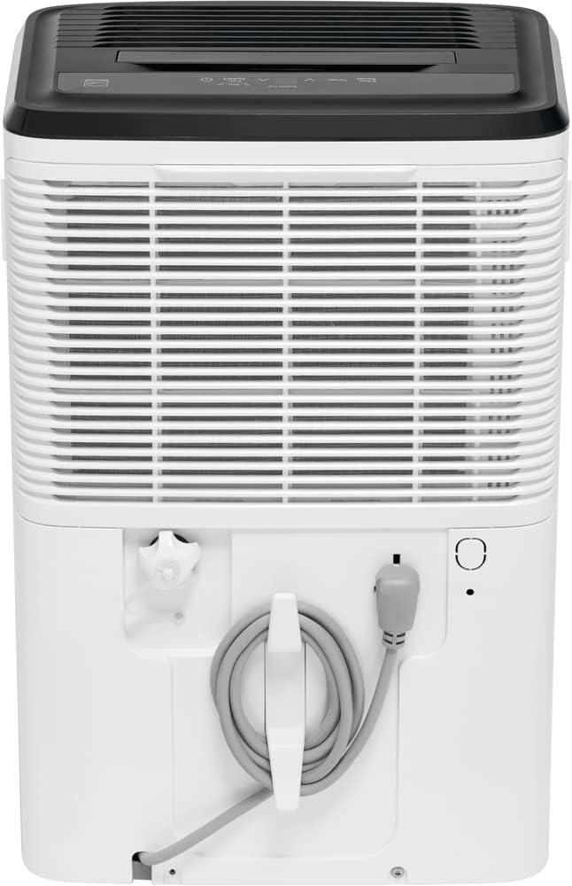 White 50 Pint Dehumidifier W9650