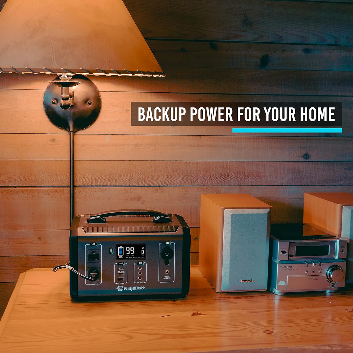 500W Portable Power Station with 560Wh Battery F175922