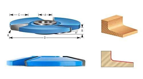 Carbide Tipped Raised Panel Router Bit H7697