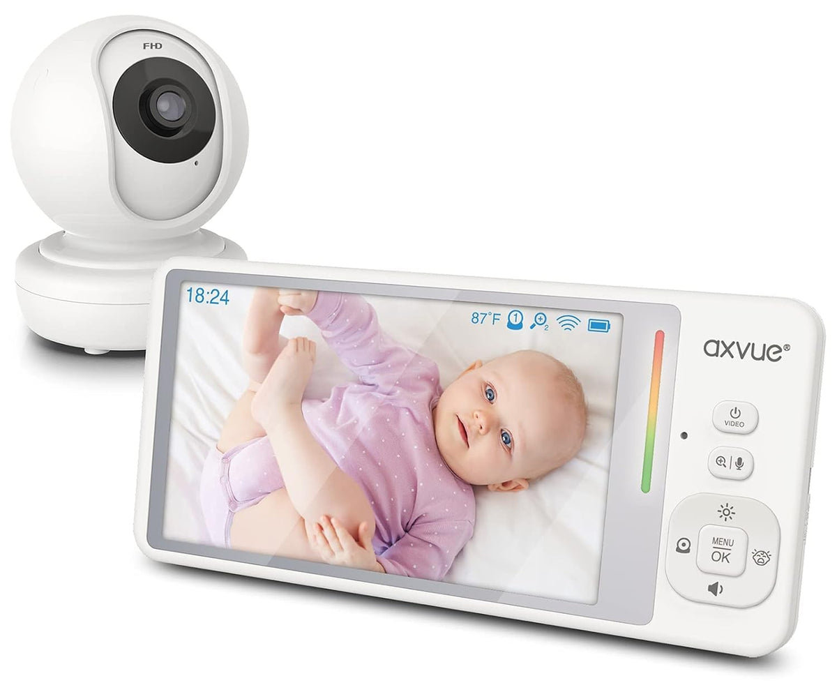 Video Baby Monitor with 5.5” Screen and 1080P Pan/Tilt Camera E294
