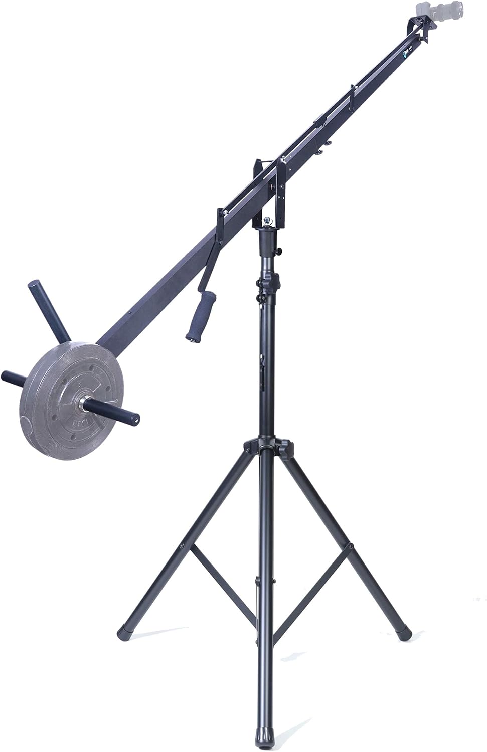 Aircraft Aluminum 8 ft Camera Crane Tilt Stand and Bag Bundle Q5601