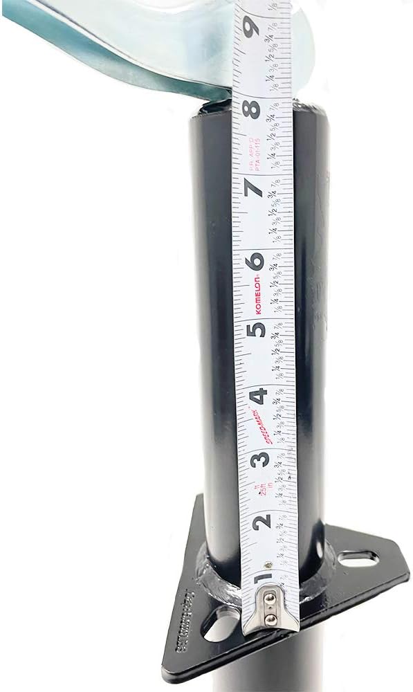 5000 lbs A-Frame Trailer Jack with Steel Caster Wheel Pack of 2 G52422