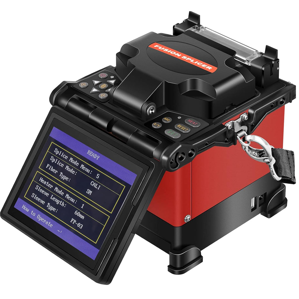 Automatic Focus Fiber Optic Fusion Splicer Kit I8286
