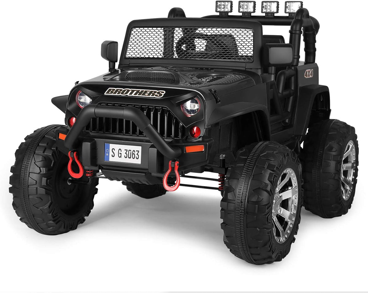 Kids Ride On Truck Electric Car with Parental Remote Control Pink D96286