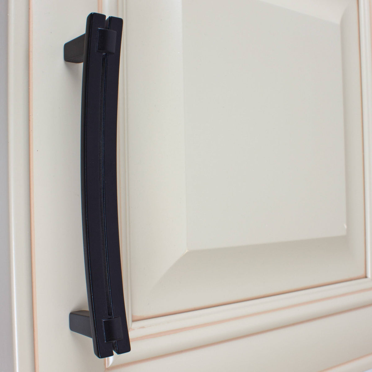 6-Inch Matte Black Cabinet Pulls I980889