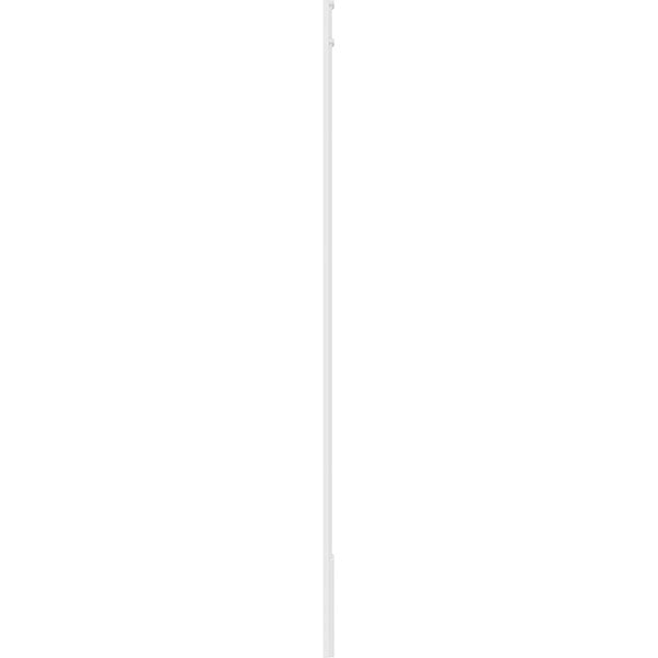 Flat Panel PVC Pilaster with Decorative Capital & Base (Pair) H529839