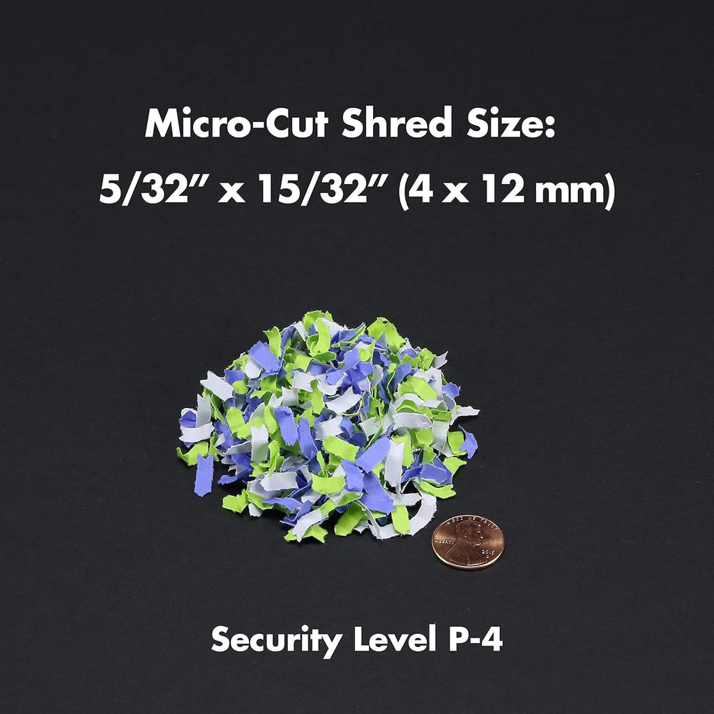 12-Sheet Micro-Cut Paper CD Credit Card Shredder S812