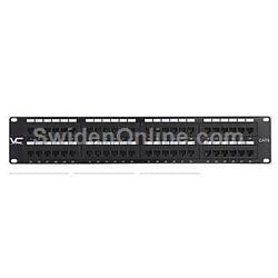 Cat 5e and Cat 6 Unshielded Patch Panels U522765