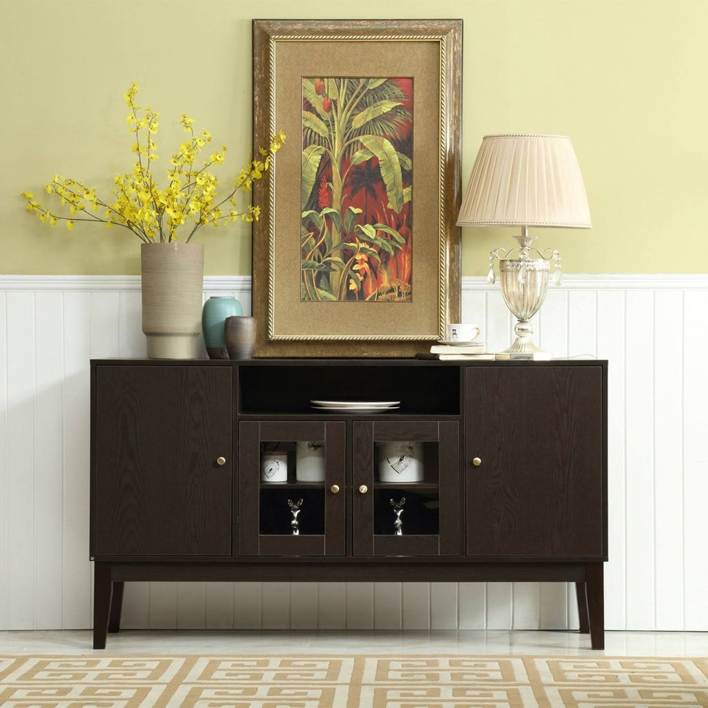 Solid Wood Sideboard Cabinet F46874