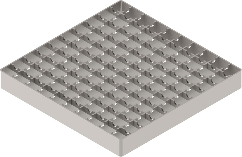 12x12 Stainless Steel Floor Drain with Anti Slip Grate Y648252