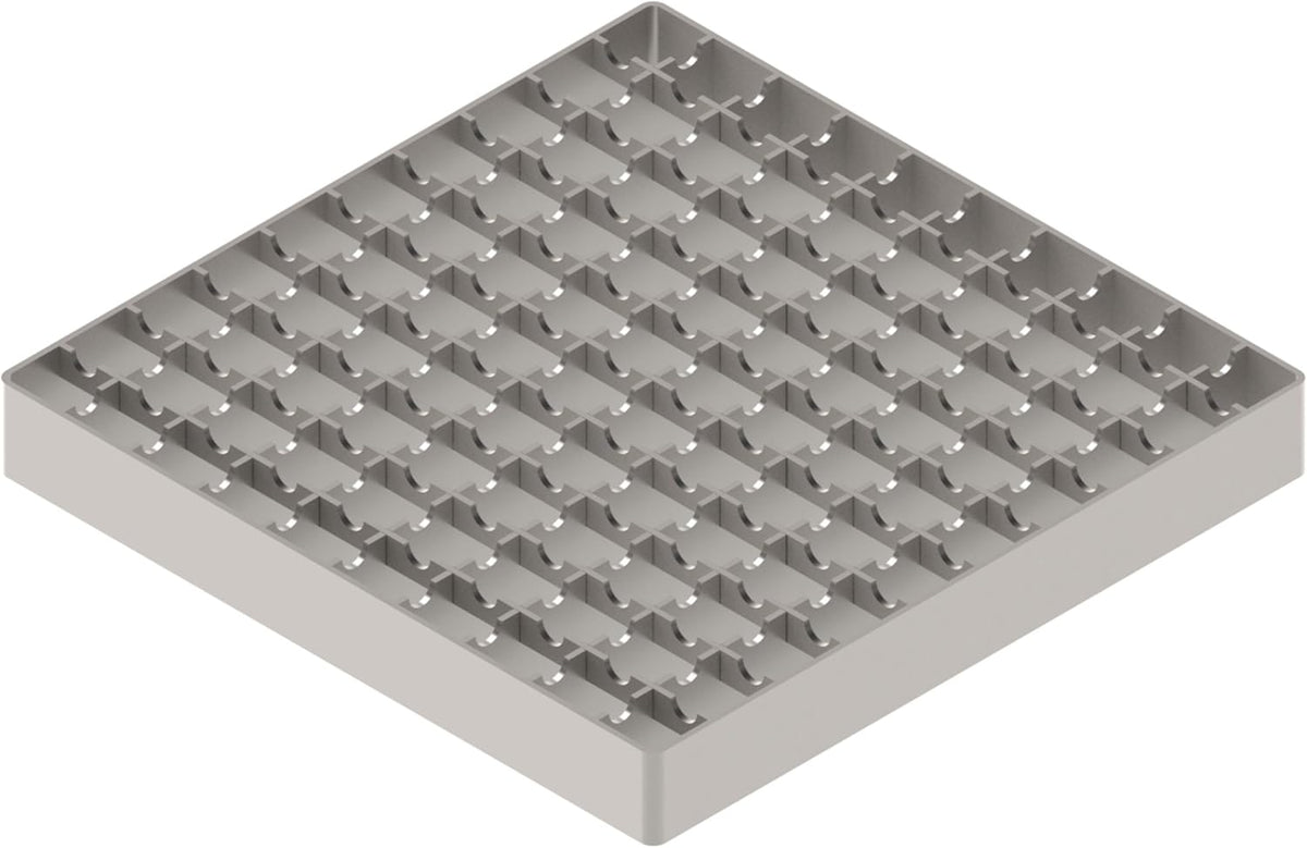 12x12 Stainless Steel Floor Drain with Anti Slip Grate Y648252