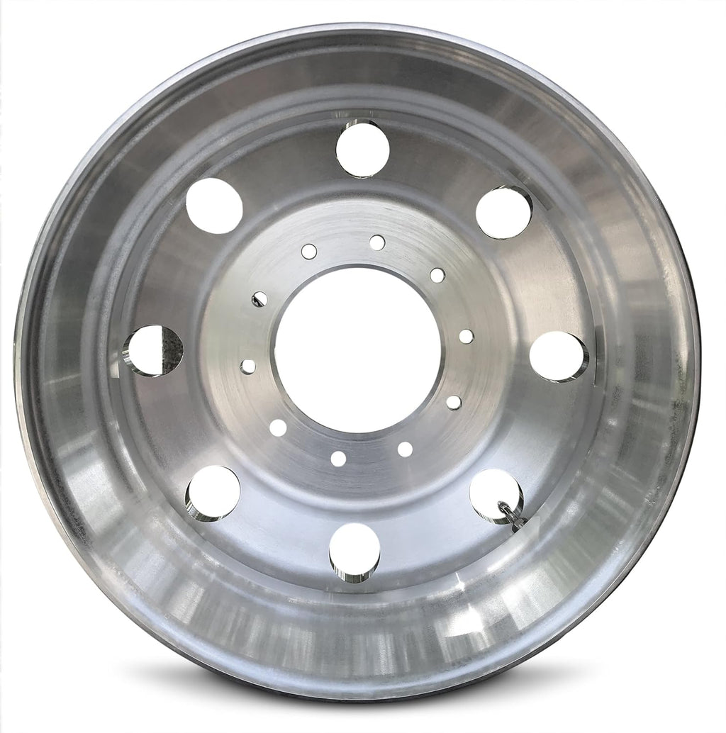 19.5 Inch 10 Lug Polished Aluminum Wheel F771