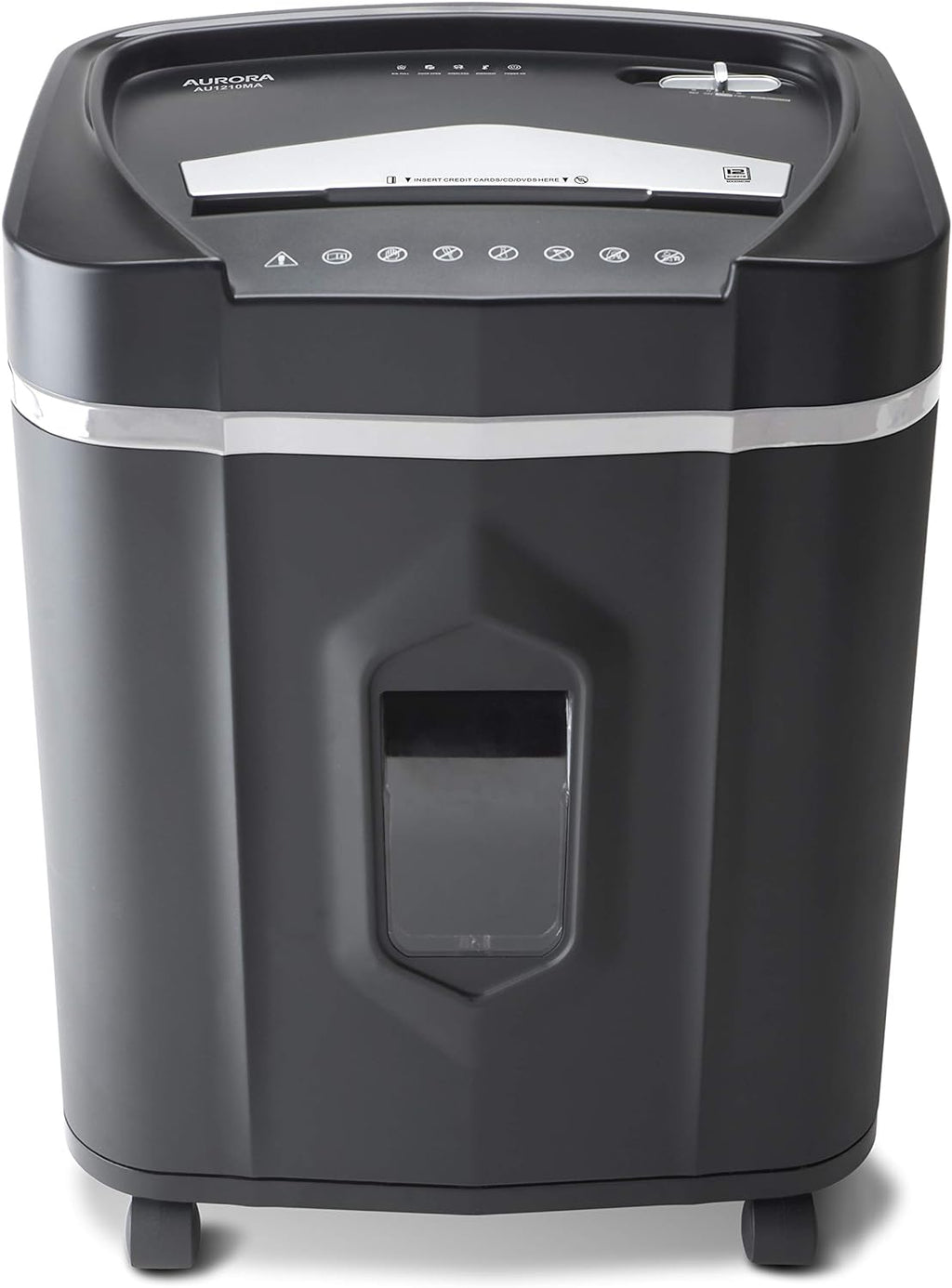 12-Sheet Micro-Cut Paper CD Credit Card Shredder S812