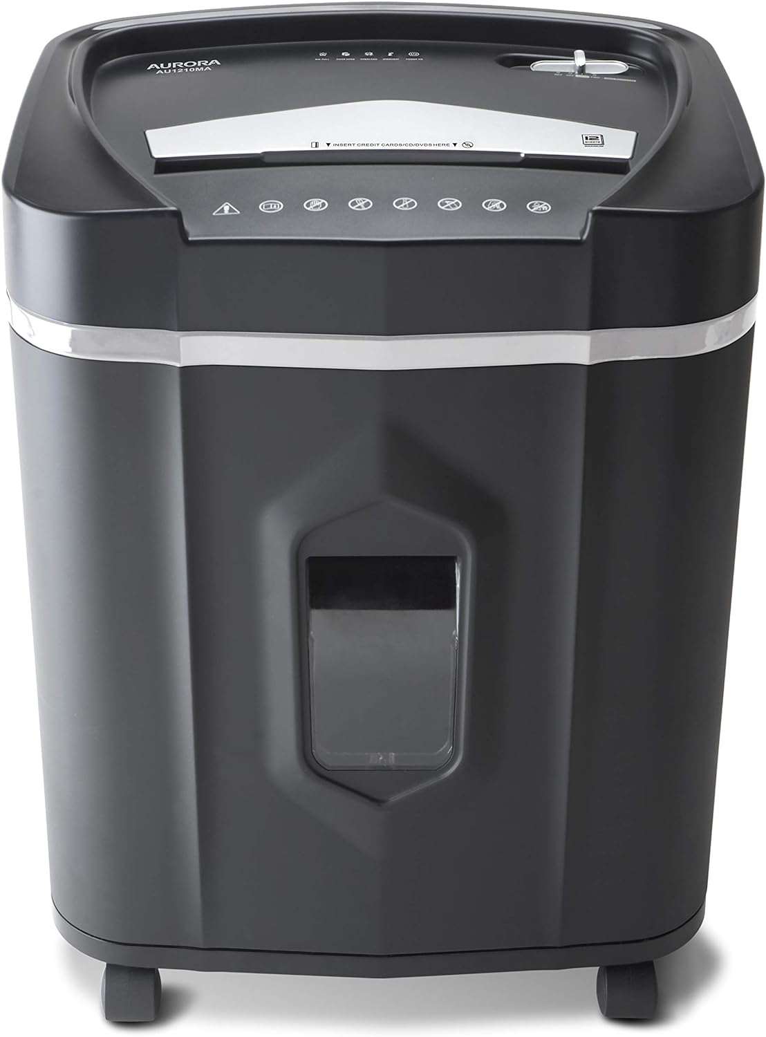 12-Sheet Micro-Cut Paper CD Credit Card Shredder S812