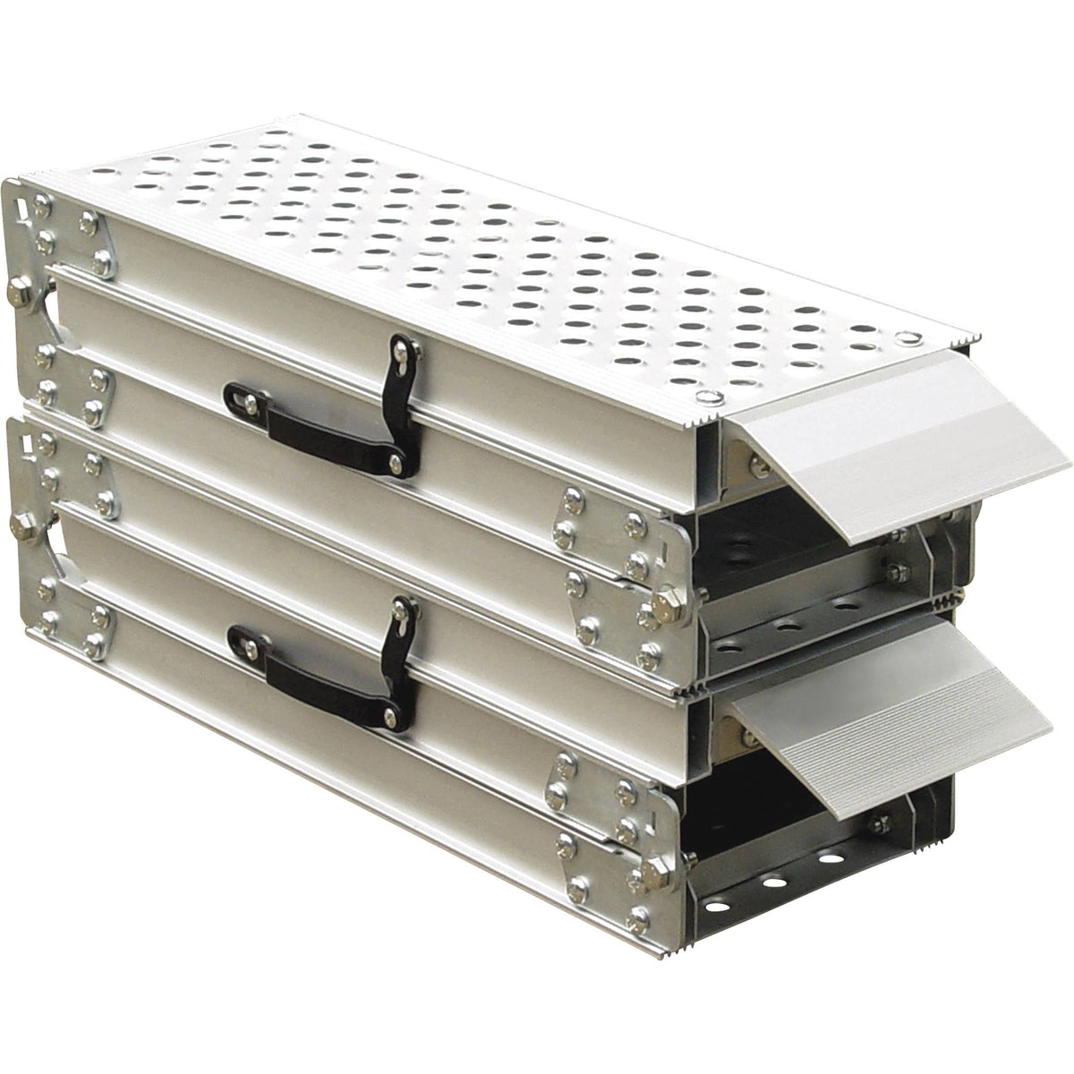 Folding Arched Aluminum Loading Ramp Set 1,000-Lb. Capacity I3579