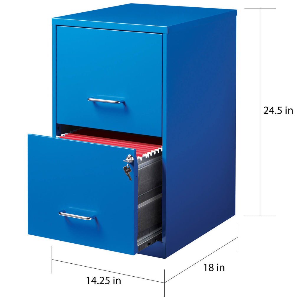 18-inch 2-Drawer Steel File Cabinet K935
