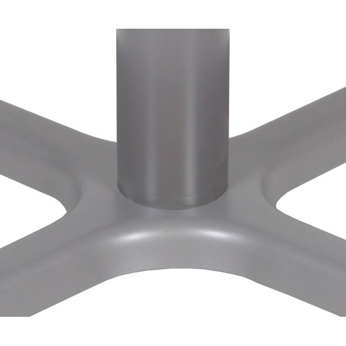 White u0026 Grey Square X-Base Table N523