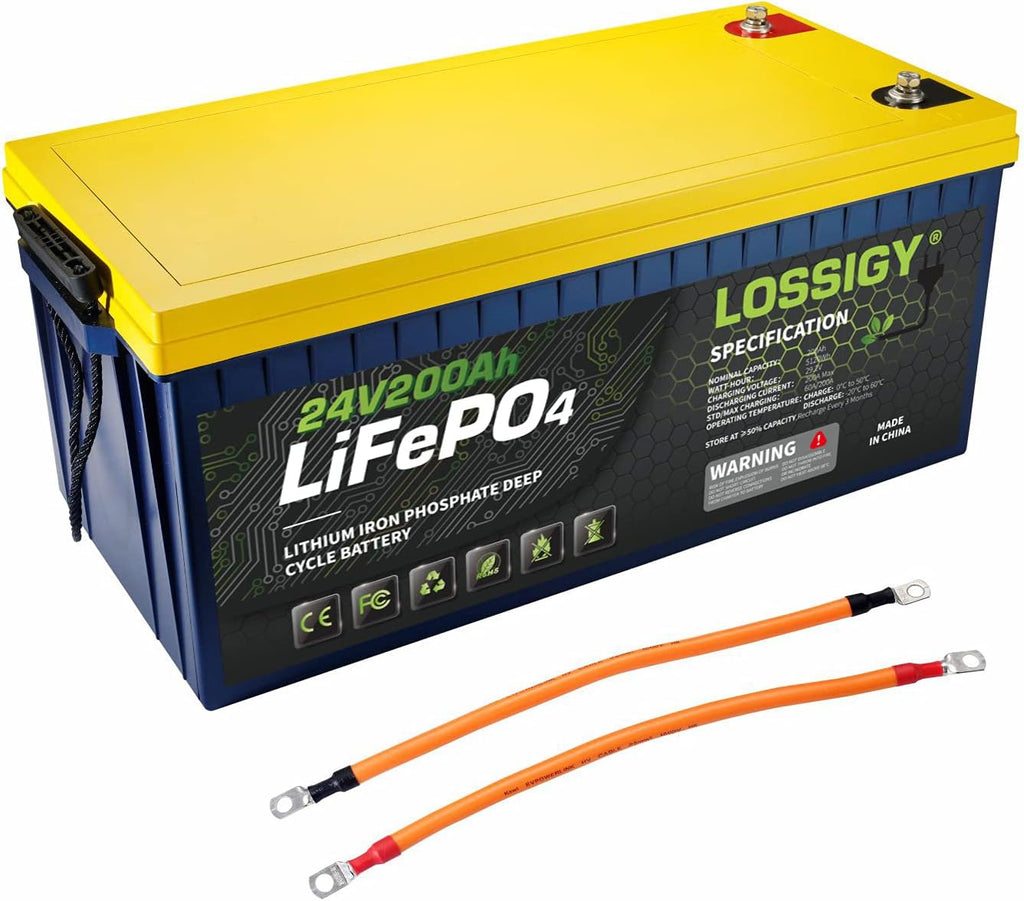 12V 200Ah LiFePO4 Lithium Battery with 100A BMS C45254