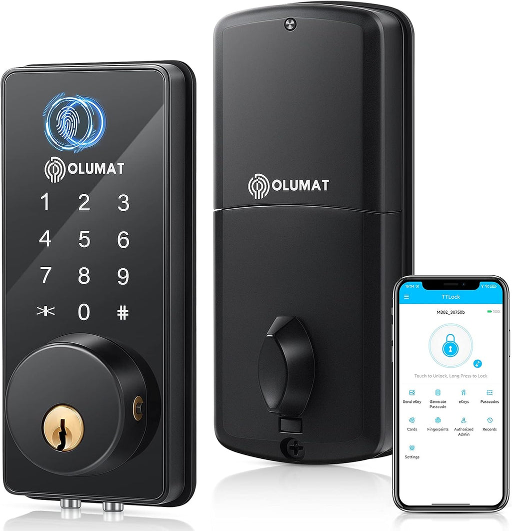 Smart Keyless Entry Door Lock with Keypads M504