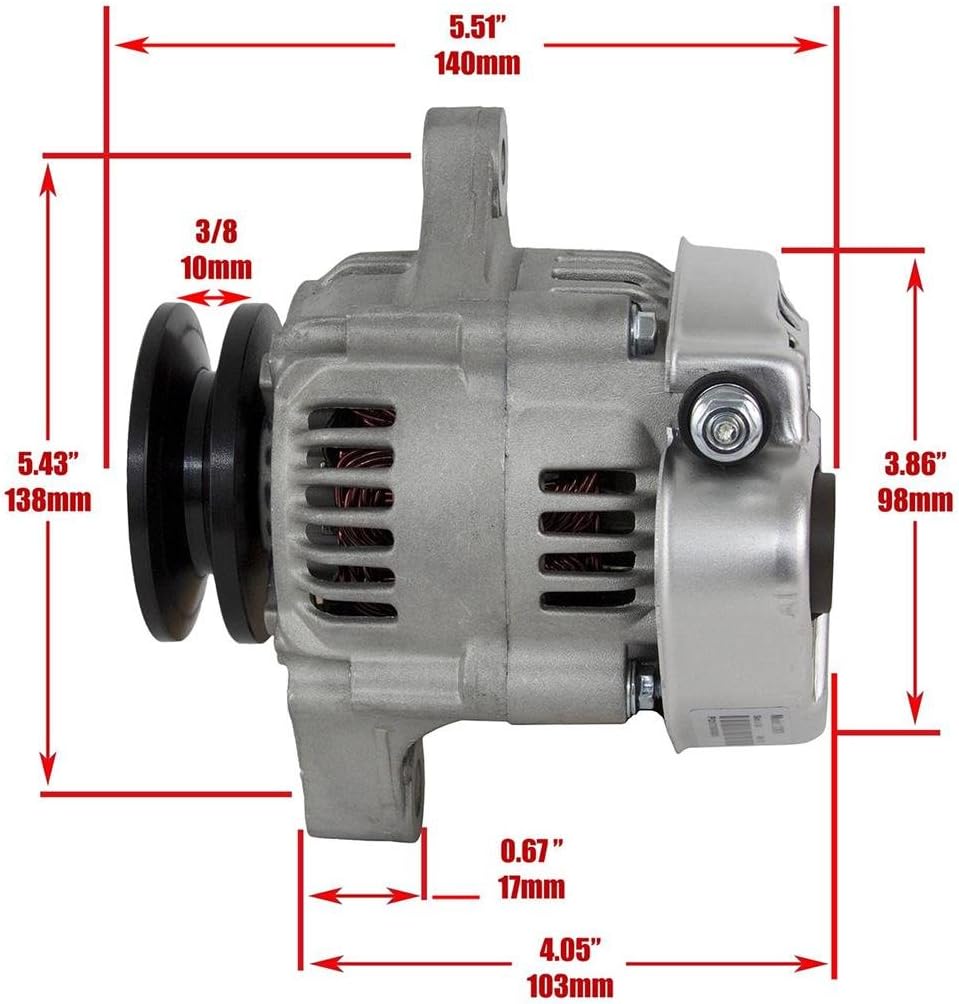 60 Amp Alternator X13460
