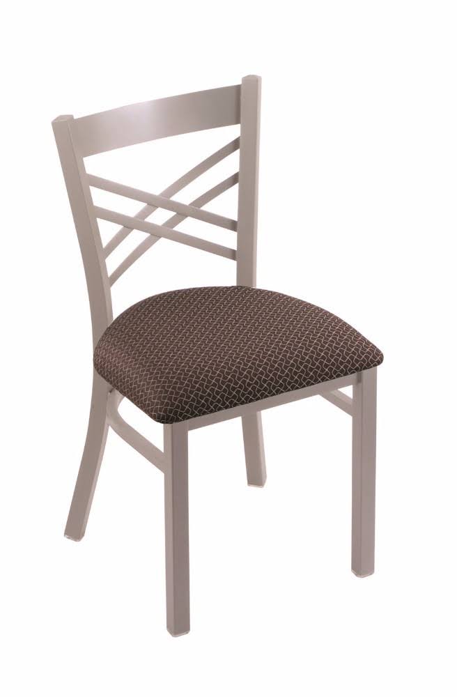 Chair with Anodized Nickel Finish Q567