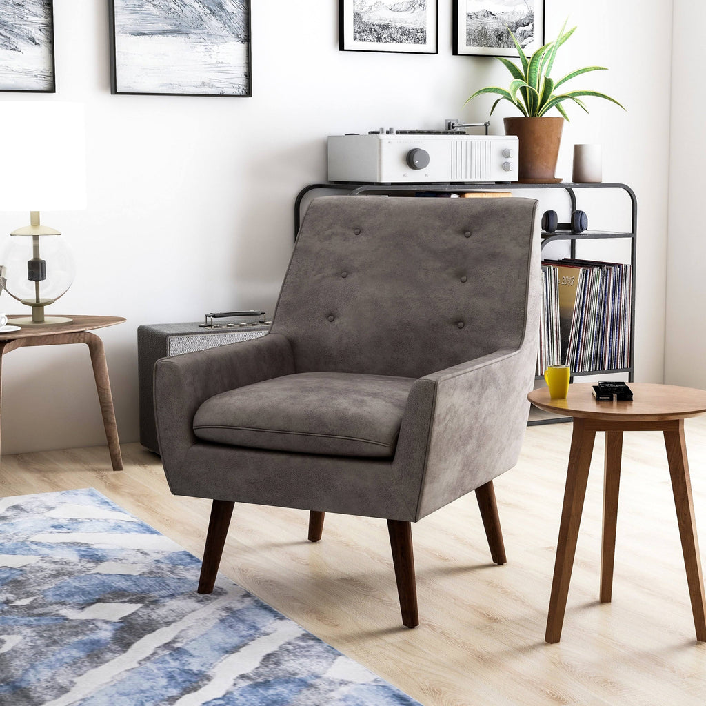 Dark Brown Accent Chair S396