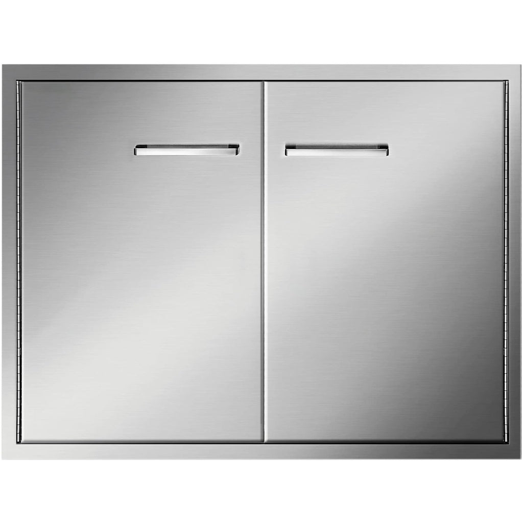 Double BBQ Access Door 33''Wx23''H Brushed 304 Stainless Steel X263