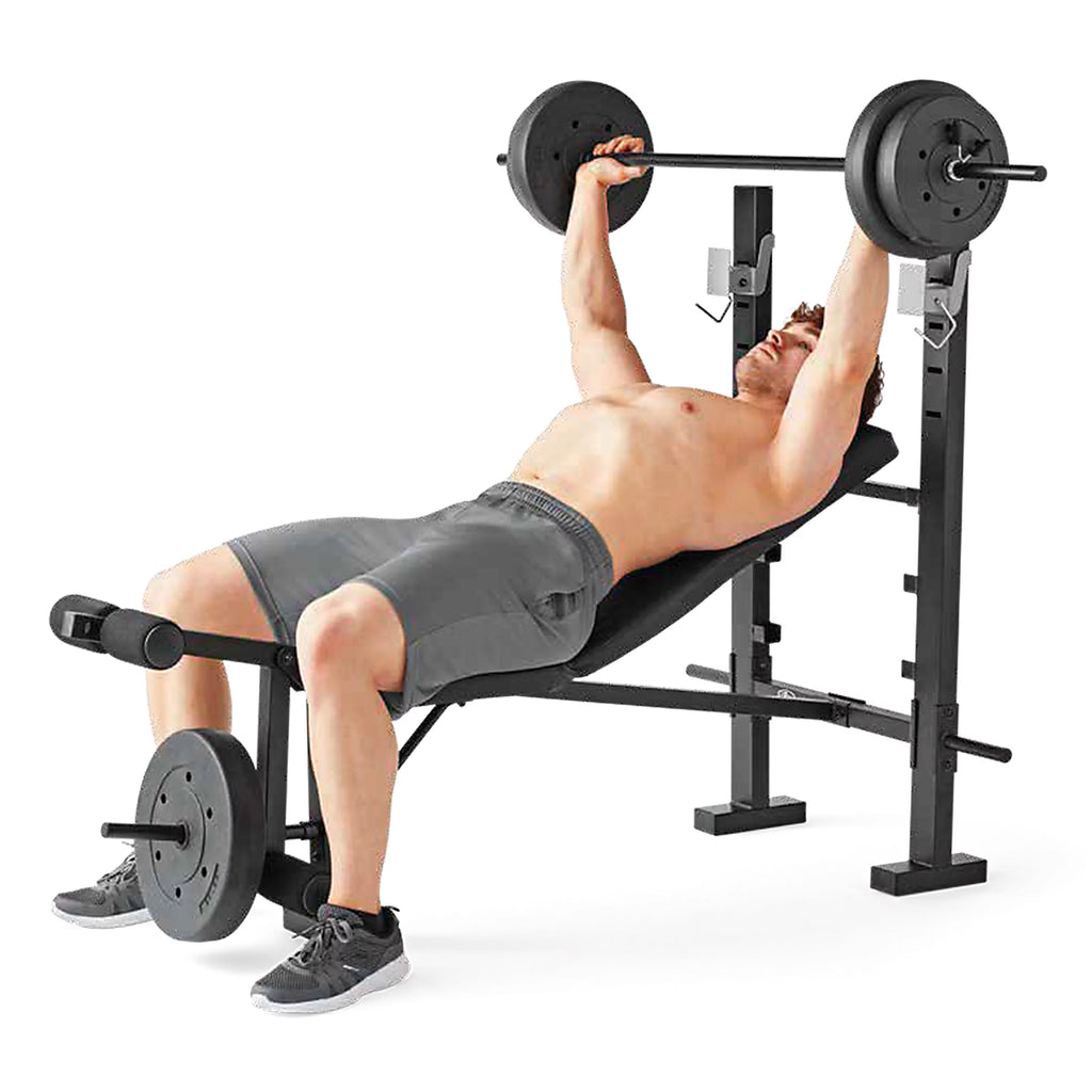 Bench & Rack Combo with Leg Press Z88101