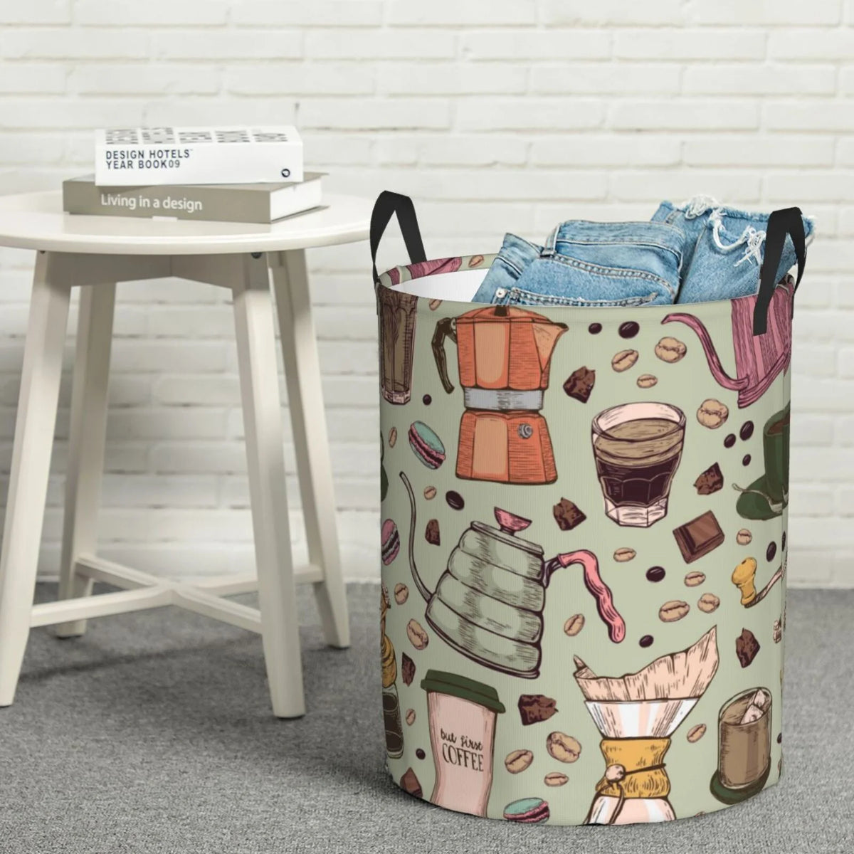 Foldable Laundry Hamper with Handles O3013