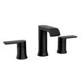 8 in. Widespread Double Handle Bathroom Faucet in Matte Black F70022