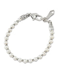 Sterling Silver Pearl Bracelet A650