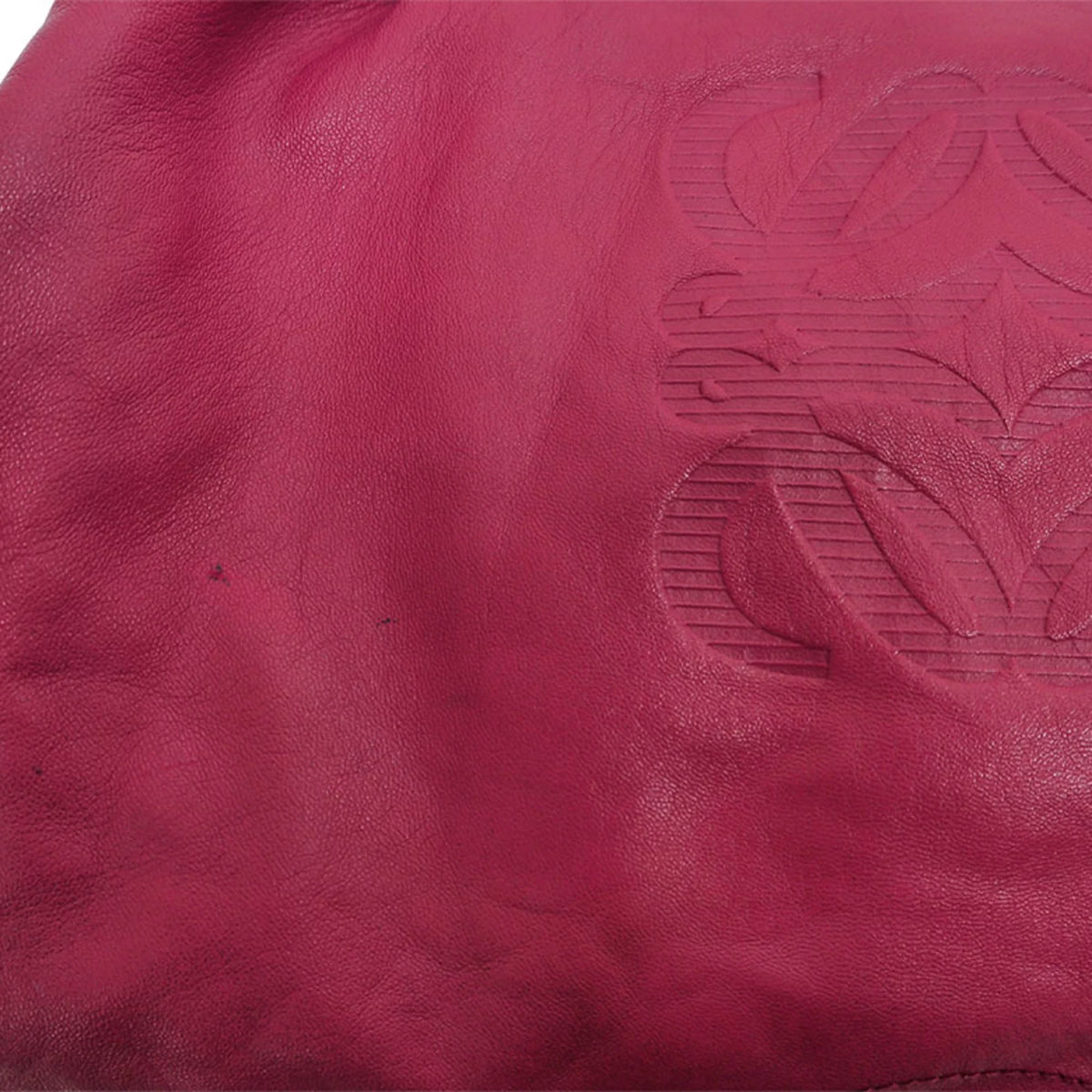 Pre-Owned Pink Leather Handbag X7722