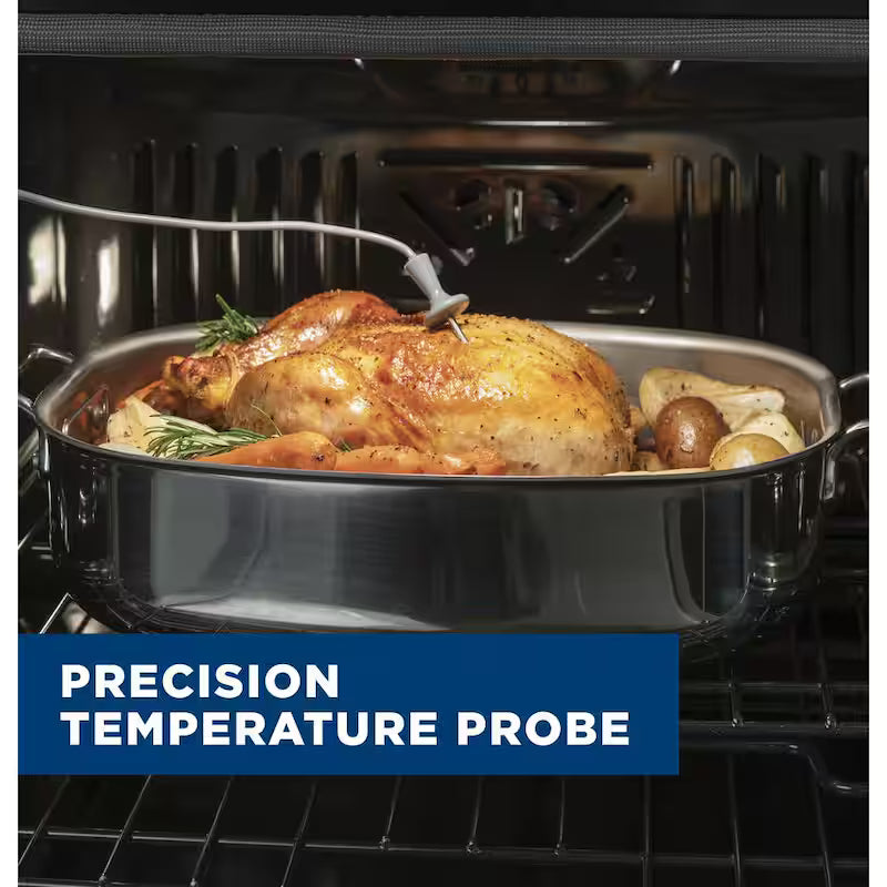 30 in. Smart Single Electric Wall Oven in Stainless Steel D504436