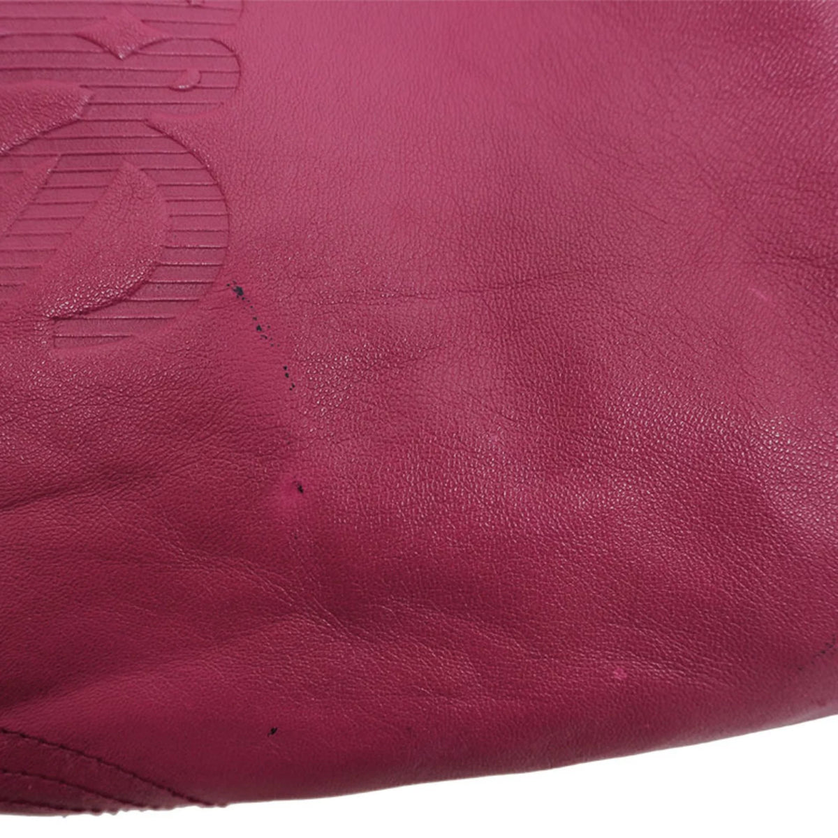 Pre-Owned Pink Leather Handbag X7722