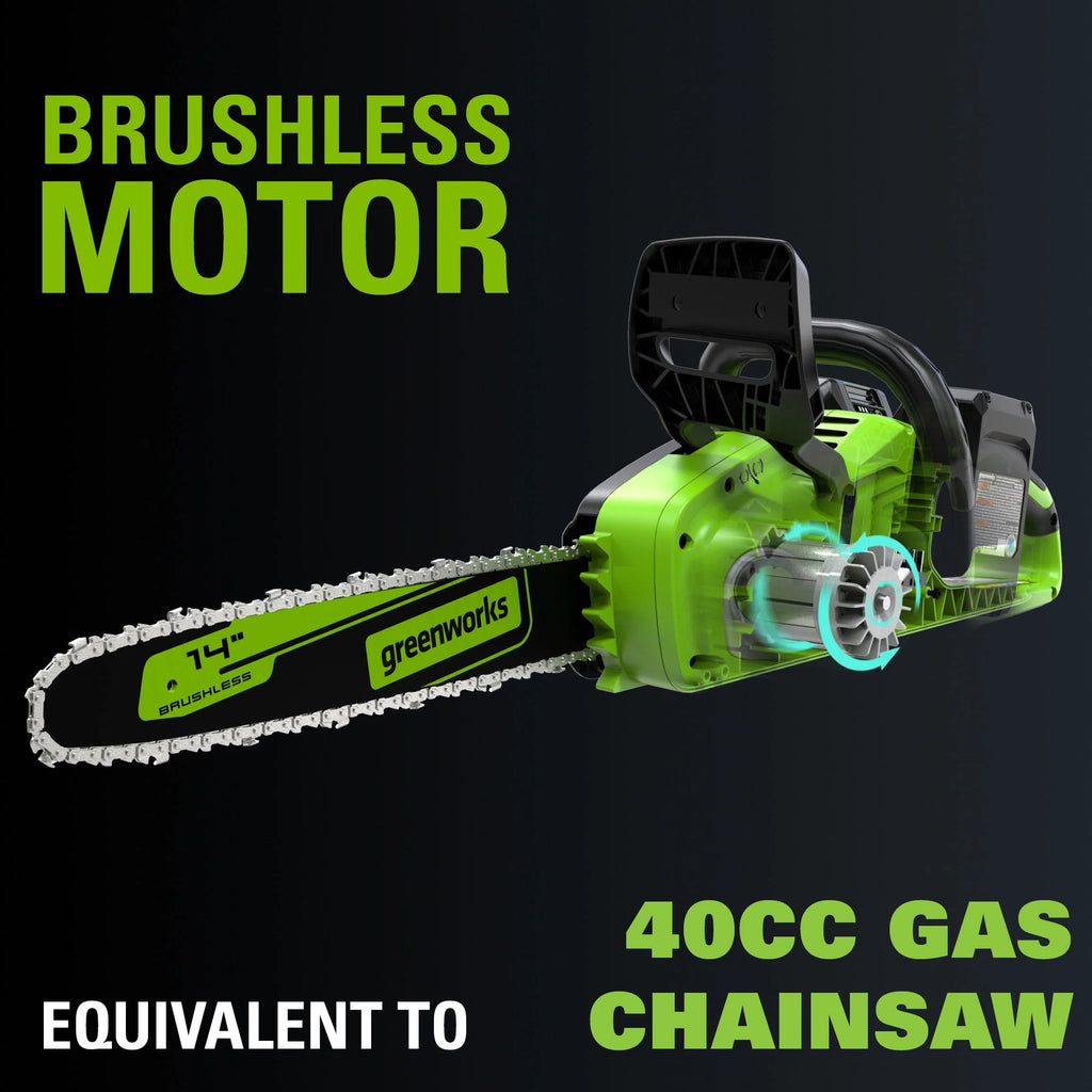 48V Cordless 14-inch Brushless Chainsaw P882