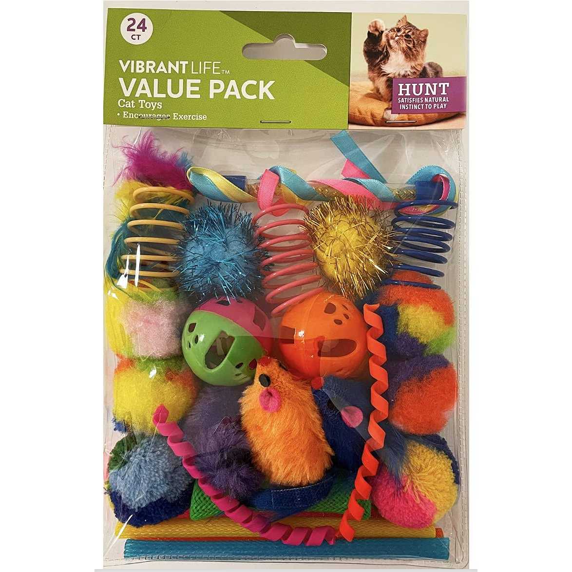 24 Piece Cat Toys D96692