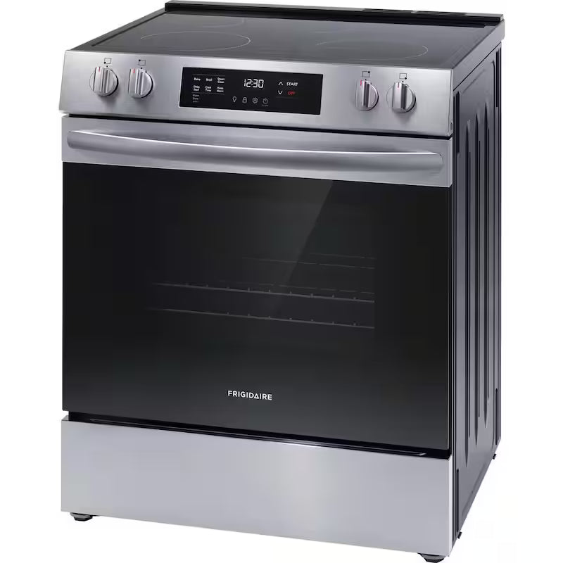 5-Element Slide-In Electric Range with Steam Clean in Stainless Steel U621018