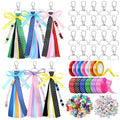 233 Pcs DIY Bead Keychain Making Kit T99097
