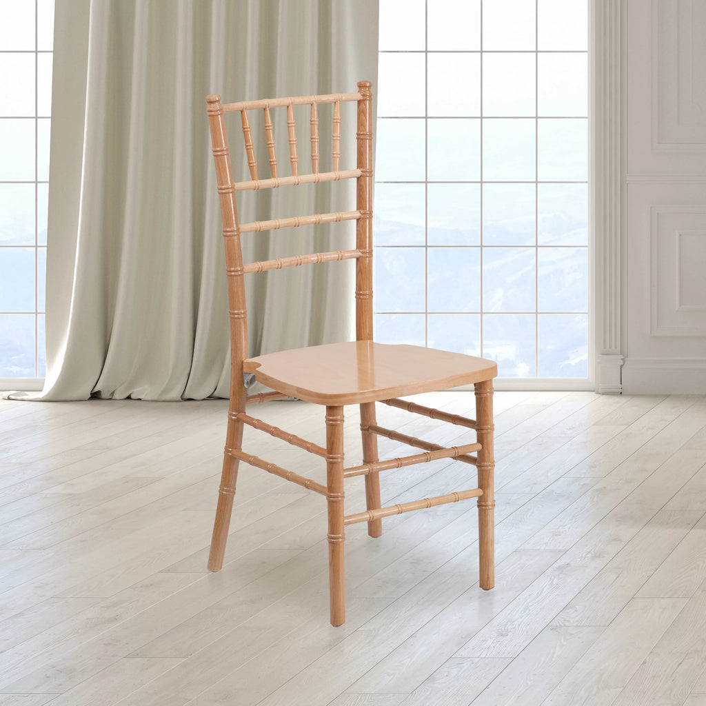 Natural Wood Chiavari Chair U451