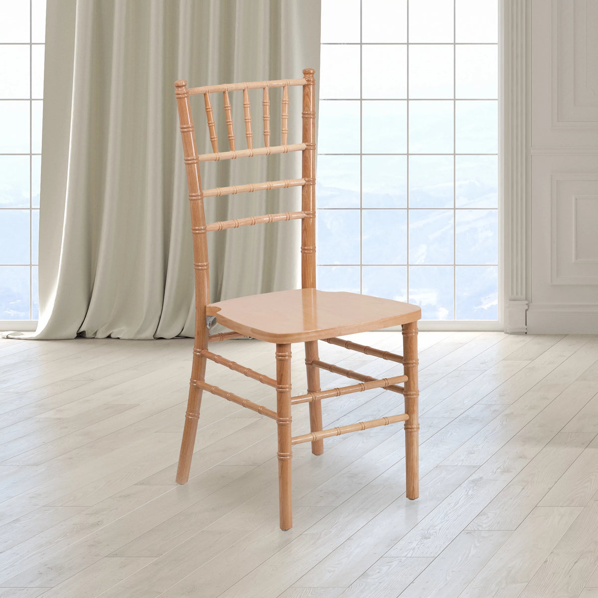 Natural Wood Chiavari Chair U451
