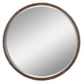 Rustic Metal Wall Mirror Q424