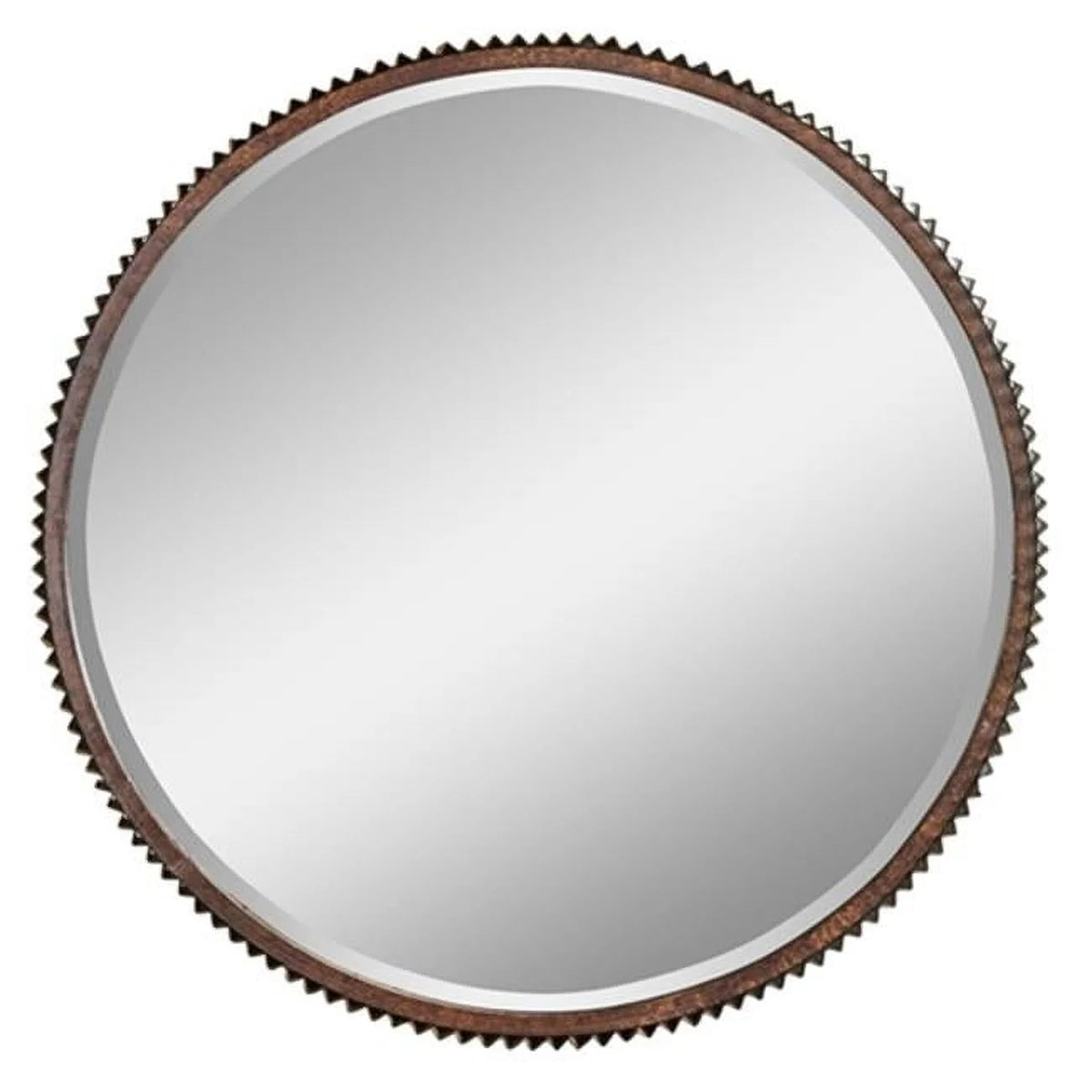 Rustic Metal Wall Mirror Q424