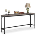 70.9" Grey Console Table X876013