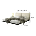 Leather Double Bed N744527