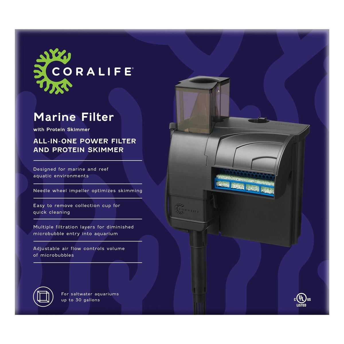 Marine Filter with Protein Skimmer K234