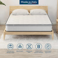 12 Full Hybrid Pocket Spring Comfort Foam Medium Mattress Z861551