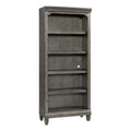 76" Wood Bunching Bookcase C879