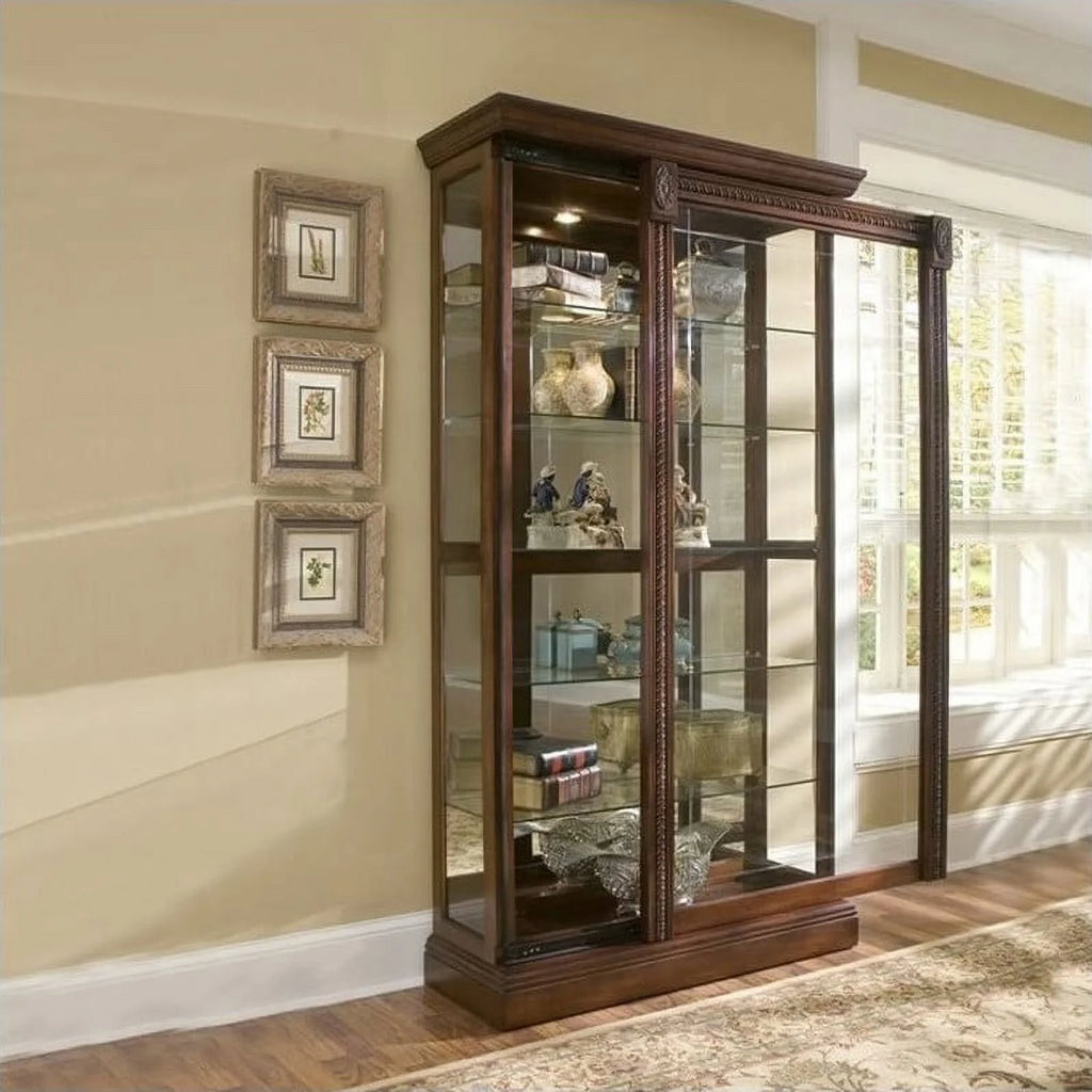 Cherry Curio Cabinet P92239
